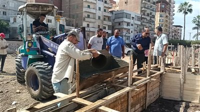  تنفيذ المرحلة الثانية لتطوير الميدان الإبراهيمي بدسوق كفرالشيخ 