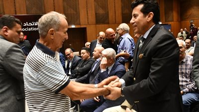 وزير الرياضة  يشهد حفل تكريم أساطير حراس المرمى بالكرة المصرية