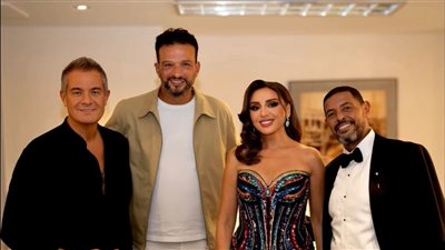 بالصور..من “رويال ألبرت هول”.. أنغام أبهرت العالم وحماده إسماعيل يوثق العودة الذهبية