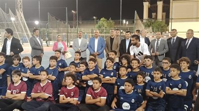 وزير الرياضة ومحافظ الجيزة ورئيس الأولمبية يتفقدون أعمال التطوير بنادي الصيد بأكتوبر ويكرمون الأبطال الرياضيين