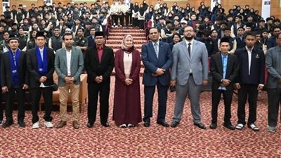 الأزهر يفتتح البرنامج التعريفي لطلاب إندونيسيا الجدد بمشاركة ٣٠٠ طالب