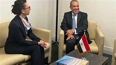 وزير الخارجية يلتقي المندوبة الدائمة لجمهورية مولدوفا لدى اليونسكو والرئيس الحالي لمجموعة دول شرق ووسط أوروبا