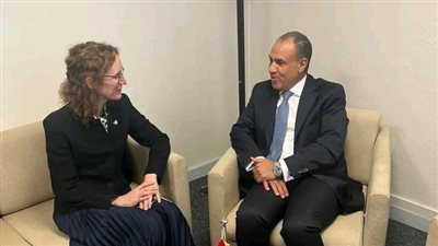 وزير الخارجية يلتقي المندوبة الدائمة للوكسمبورج لدى اليونسكو والرئيس الحالي لمجموعة الدول الغربية
