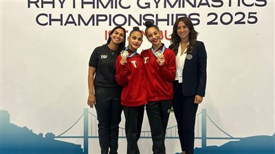 وزير الشباب والرياضة يهنئ منتخب الجمباز الفني بحصوله على ذهبية البحر المتوسط للناشئين وبرونزية الناشئات بتركيا