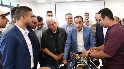 مدبولي يتفقد جامعة بنها الأهلية ويشيد بتطور البرامج الأكاديمية