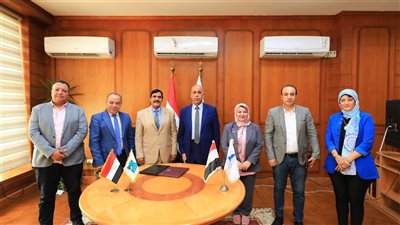  بروتوكول تعاون مع  جامعه كفرالشيخ ومؤسسة مصر الخير