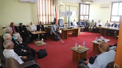 رئيس جامعة قنا يستقبل وفد الهيئة القومية لضمان جودة التعليم والاعتماد