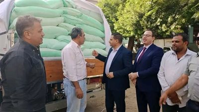 مديرية تموين الجيزة تضبط سيارة محملة بـ 200 شيكارة دقيق بلدي بإجمالي 10 أطنان 