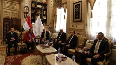 رئيس مجلس القضاء يستقبل الرئيس التنفيذي لصندوق الإسكان الاجتماعي