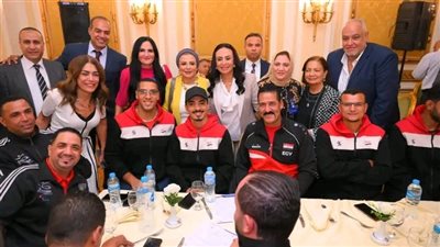وزيرة التضامن تشهد احتفالية نادي روتاري جيزة نورث بتكريم منتخبات مصر لكرة السلة 