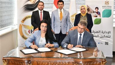 وزير الشباب والرياضة يشهد توقيع اتفاقية  تعاون مع مؤسسة الجمهورية الجديدة  للتنمية
