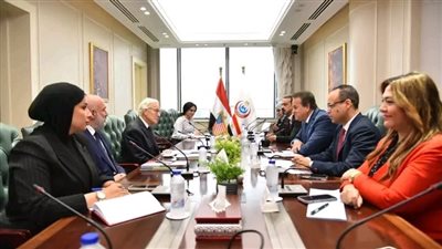 وزير الصحة والسكان يستقبل وزير خارجية ولاية نبراسكا الأمريكية لبحث سبل تعزيز التعاون في القطاع الصحي