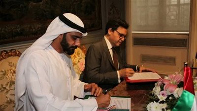 وزير الثقافة المصري ونظيره الإماراتي يوقعان مذكرة تفاهم للتعاون في المجال الثقافي