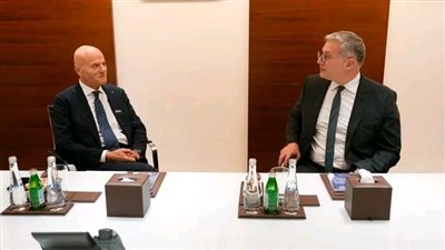وزير البترول يبحث مع رئيس إيني الإيطالية تسريع برامج الاستكشاف والإنتاج