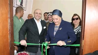 رئيسة المجلس القومي للطفولة والأمومة ومحافظ بني سويف يفتتحان الفرع القومي للمجلس بالمحافظة