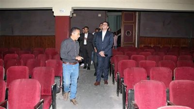 وزير الثقافة يتفقد “سينما ديانا” بوسط البلد ويوجه بسرعة تطويرها