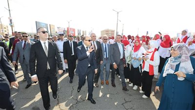 استقبال حافل من أهالي البرلس لمحافظ كفرالشيخ 
