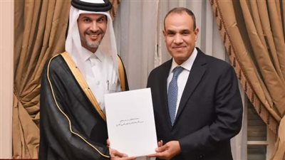 السفير جاسم بن عبد الرحمن آل ثانى  سفيرا لقطر  بمصر