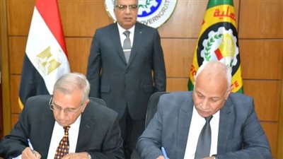 محافظ الدقهلية يشهد توقيع بروتوكول لتأهيل وتوسعة محطة معالجة الصرف الصحي 