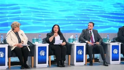 نائبة وزيرة التضامن تشارك في فعاليات الجلسة الحوارية تحت عنوان  «طول العمر الصحي عبر الأجيال.. السياسات والابتكارات والنمو الشامل»