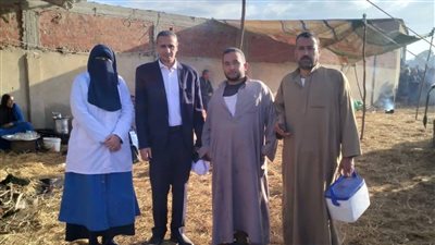 محافظ كفرالشيخ يتابع جهود الطب البيطري ويؤكد استمرار الحملة القومية للتحصين