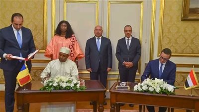 وزير الاستثمار والتجارة الخارجية يشارك بجلسة المباحثات الوزارية الموسعة للجنة المشتركة المصرية التشادية