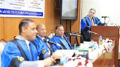 منح القاضي محمد صفوت الحسيني درجة الدكتوراه في القانون من حقوق الإسكندرية