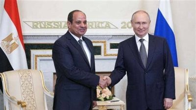 الرئيس السيسي يعرب عن تقديره لمسار العلاقات الاستراتيجية بين مصر وروسيا
