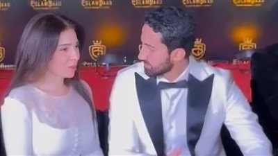 أول ظهور رسمي لمي عز الدين وزوجها يشعل السوشيال ميديا 