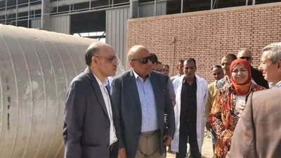وزير الكهرباء والطاقة المتجددة يتفقد مجمع الوحدات التكنولوجية التابع لهيئة المواد النووية بمنطقة أنشاص