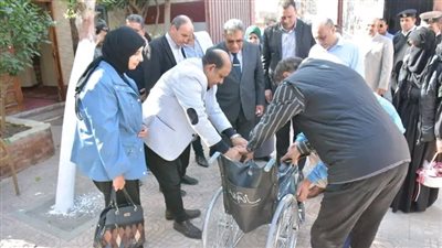 انتظام الخدمات الأمنية بمحيط لجان المرحلة الثانية من انتخابات 