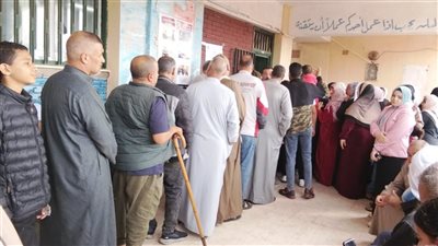 انتظام عملية التصويت في اليوم الثاني لجولة الإعادة بنواب أسوان