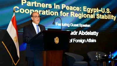 وزير الخارجية يلقي كلمة شاملة حول محددات الموقف المصري من أزمات المنطقة 
