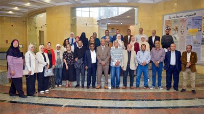 جلسة تشاور لتقييم الأثر البيئى لمشروع انتاج السيليكات والبوليمر بمتحف السويس القومى