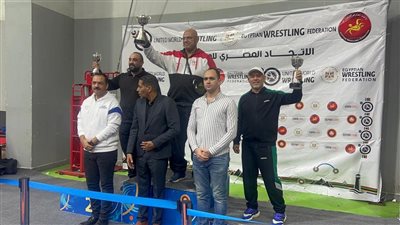 6 ميداليات والمركز الثالث فى الترتيب العام هدية مصارعة المشروع القومي لكفر الشيخ