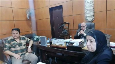 السكرتير العام المساعد لمحافظة الدقهلية يعقد اجتماعا للجنة المراقبة