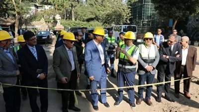 محافظ الجيزة يتفقد نسب التنفيذ بمشروع تطوير حديقة الحيوان